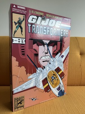 SDCC 2011 GI Joe Transformers #5 Starscream Cobra Commander | eBay
