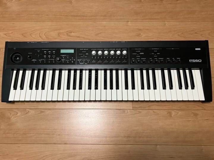 Korg PS60 61-Key Synthesizer Synth Electric Keyboard Music
