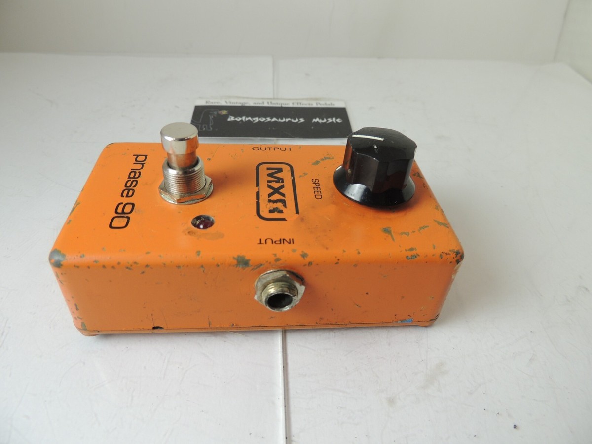 Vintage 1980's MXR Phase 90 Phaser Phase Shifter Block Logo