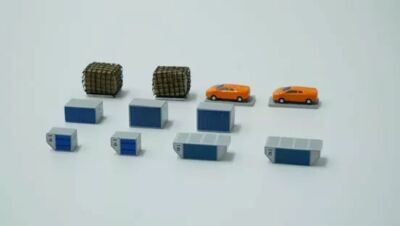 1/400 Airport GSE set - Cargo add-on set | eBay