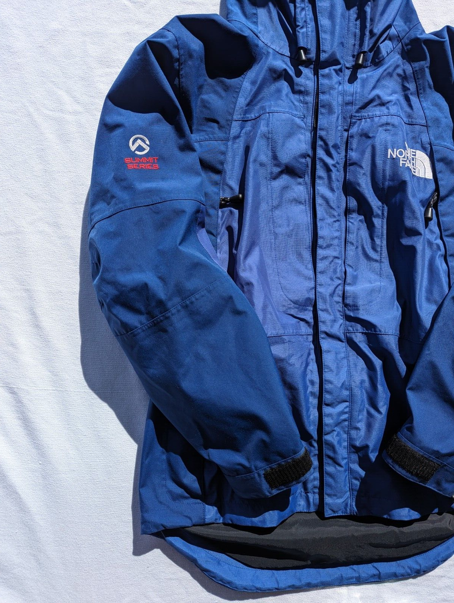 The North Face Vintage Gore Tex XCR Summit Series Jacket Blue