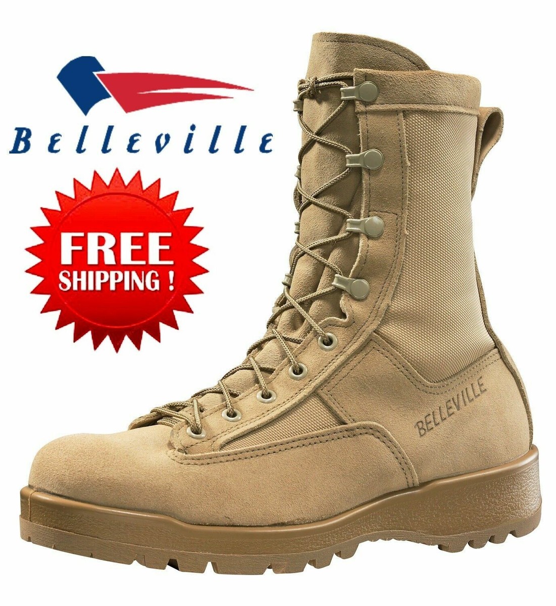 Belleville 790G US Army Military Combat Work Quality Goretex Boots