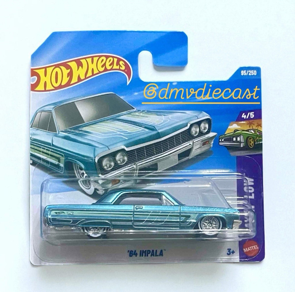 Hot Wheels New 2026 Super Treasure Hunt 64' Chevy Impala Short
