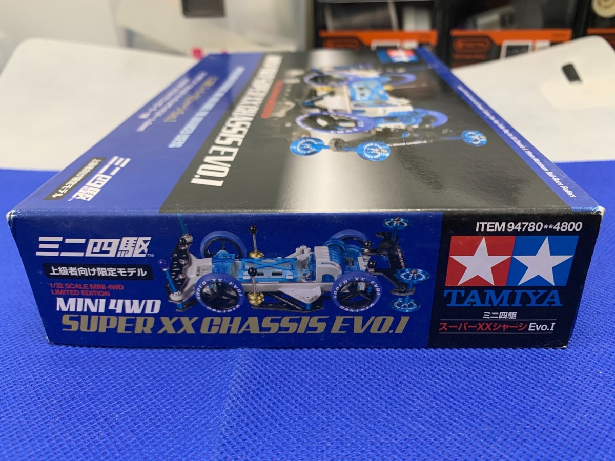 Tamiya Mini 4WD Super XX Chassis Evo.1 #94780 - MADE IN JAPAN | eBay
