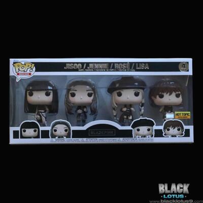Funko Pop! Blackpink Jisoo Jennie Rose Lisa Hot Topic Venom K-Pop