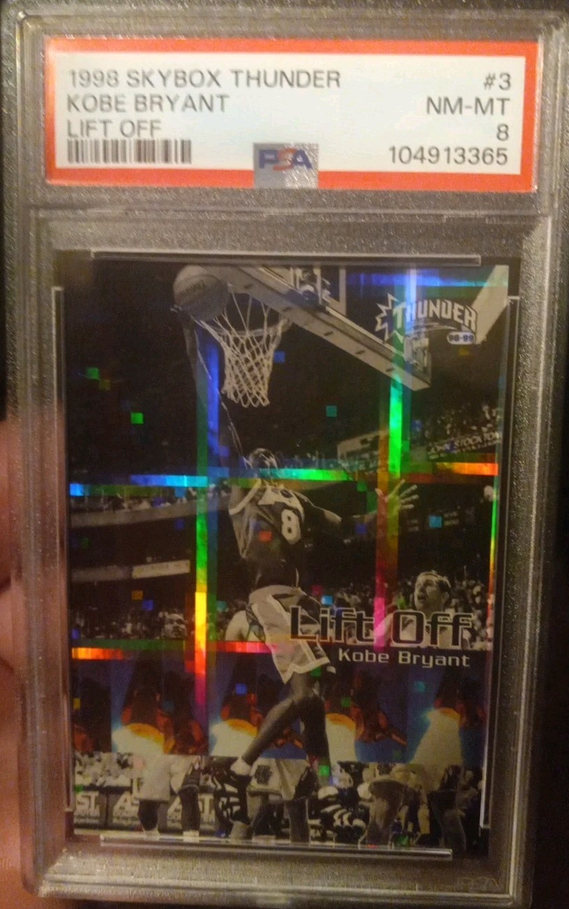 Kobe Bryant 1998 Skybox Thunder #3-LO Lift Off Price Guide