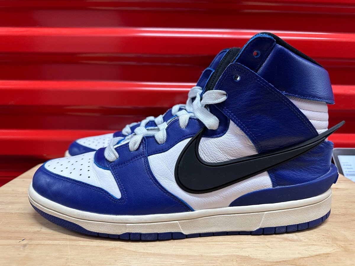 Nike Dunk High Ambush Deep Royal Blue CU7544-400 Used Men's Sz