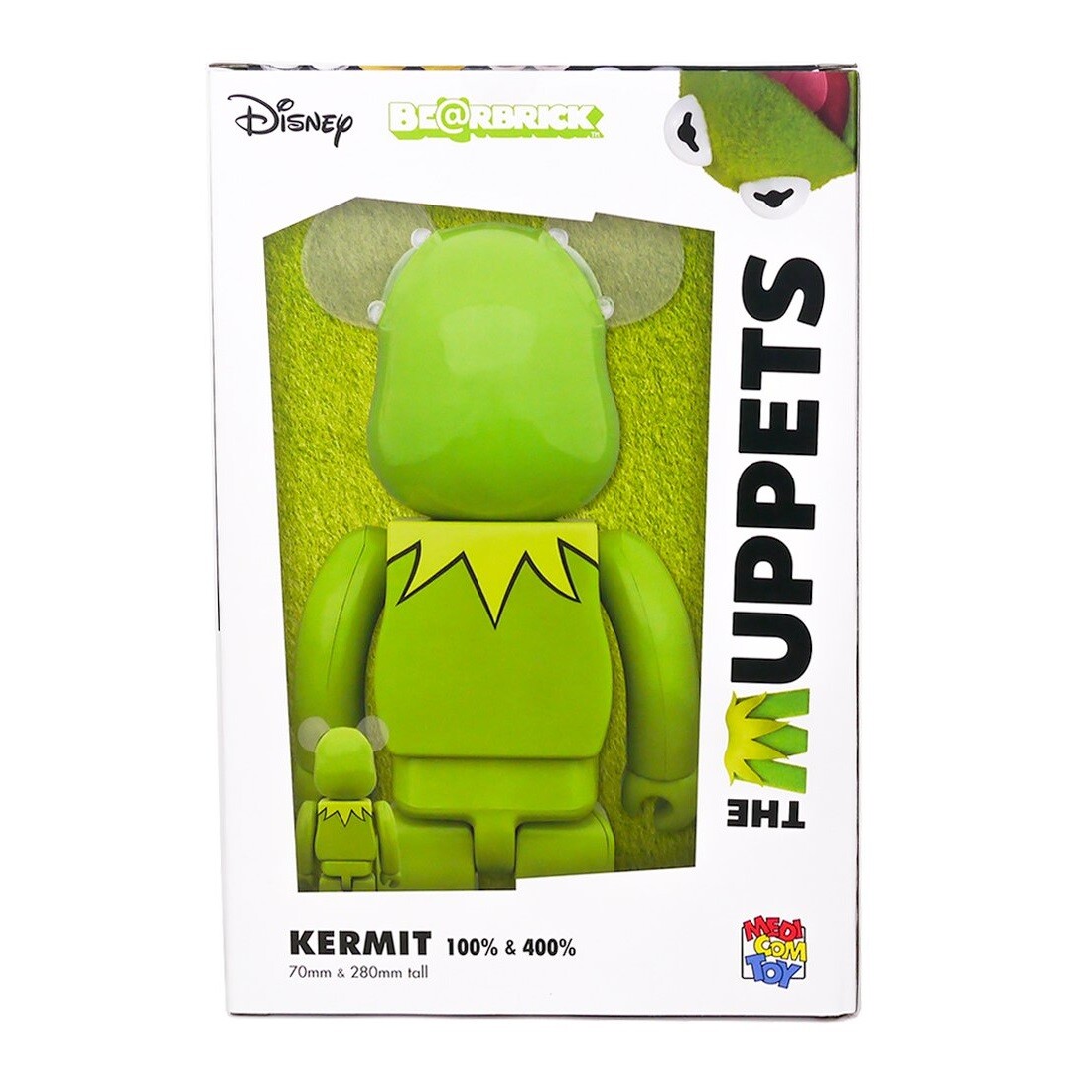 Medicom BE@RBRICK Meet the Muppets Kermit The Frog 100% 400