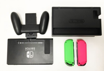 Nintendo Switch Splatoon 2 Edition Console Neon Pink Green from