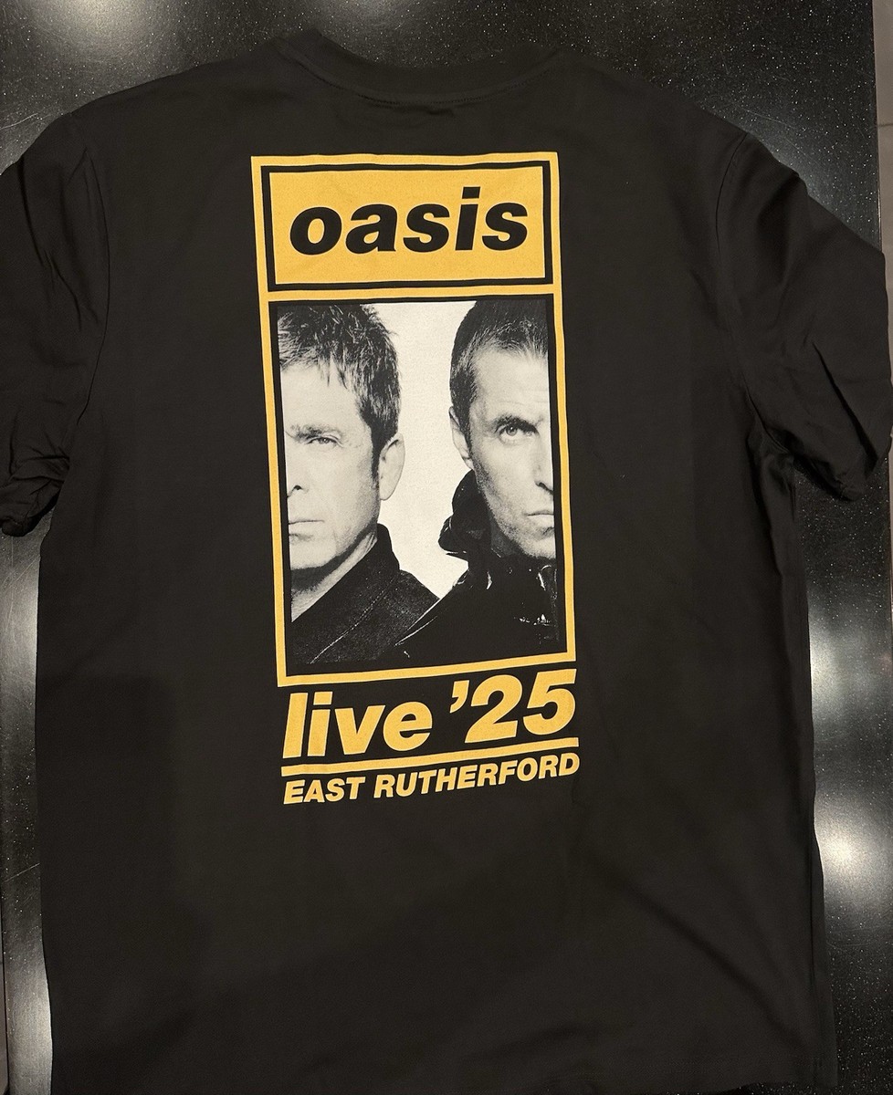 Oasis Live '25 New Jersey Concert Limited Event Shirt XL MetLife