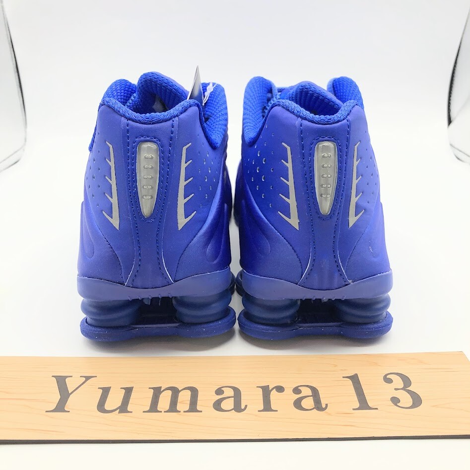 Nike WMNS Shox R4 Racer Blue and Metallic Silver HJ7303-445