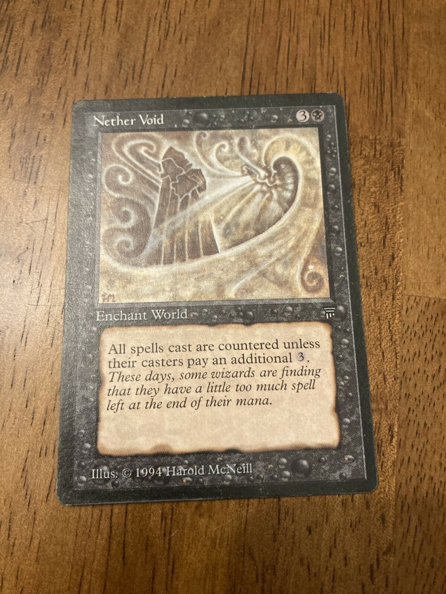 MTG Nether Void - Legends- Magic the Gathering | eBay