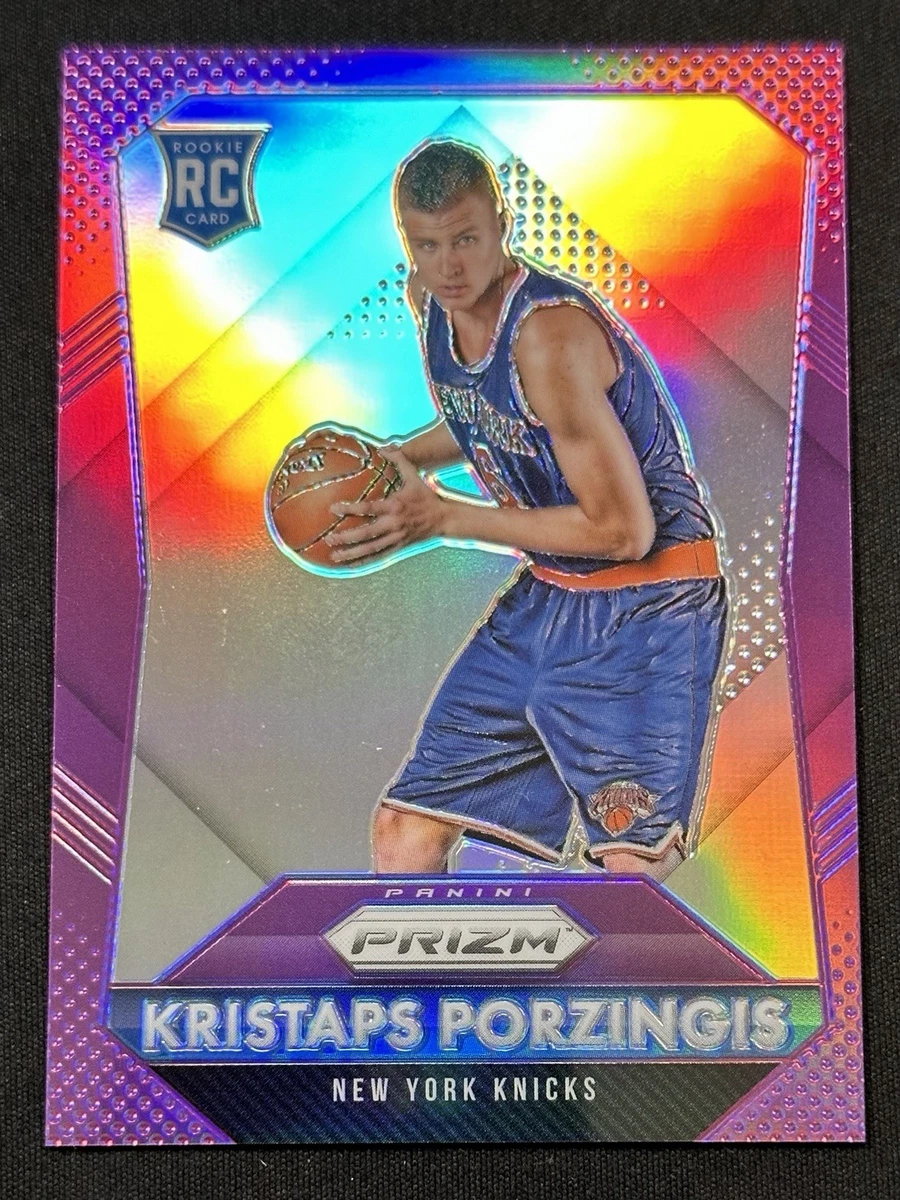Kristaps Porzingis Basketball Parallel/Variety Sports Trading