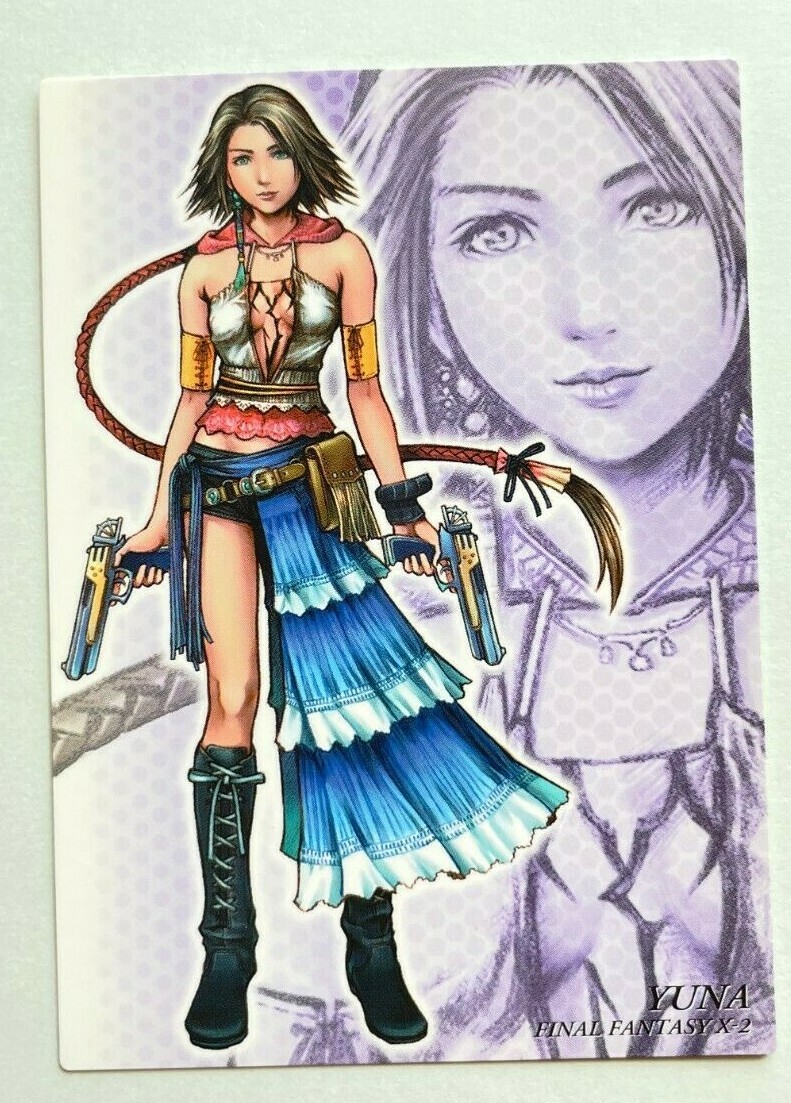 Yuna Final Fantasy X-2 Art Museum Trading Card #550 FFX-2 FF10-2