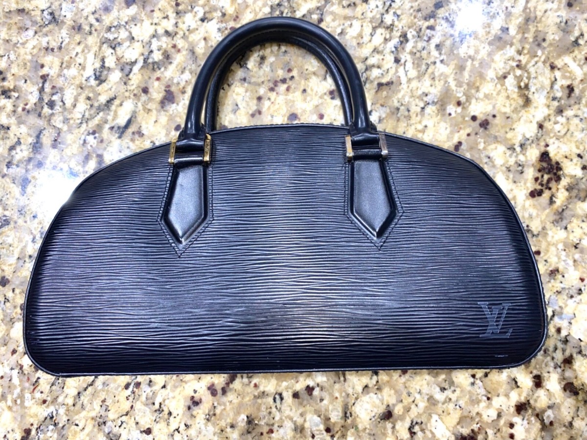 LOUIS VUITTON Epi Jasmin Black Hand Bag - Near Mint Condition