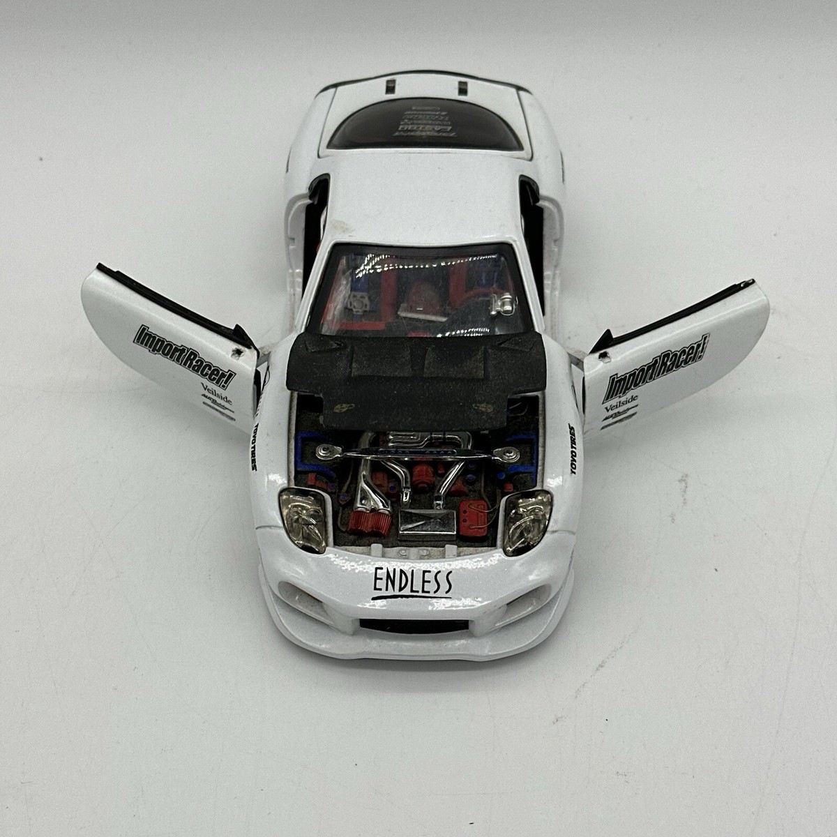 Jada Import Racer 50370-9 Mazda RX-7 Die-Cast Metal 1:24 Scale Car