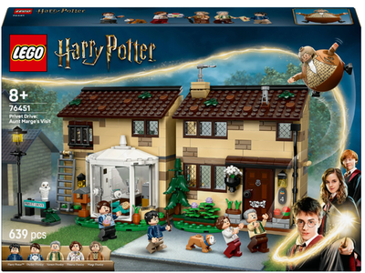 LEGO 76451 Harry Potter Privet Drive: Aunt Marge's Visit 639 pcs