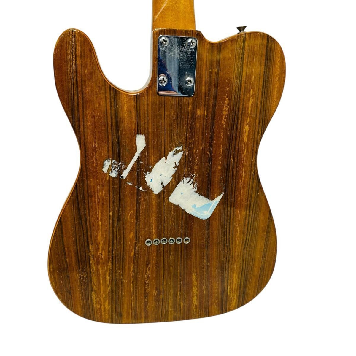 Rare Teisco TE‑440 Thinline Telecaster Style Guitar Natural Japan