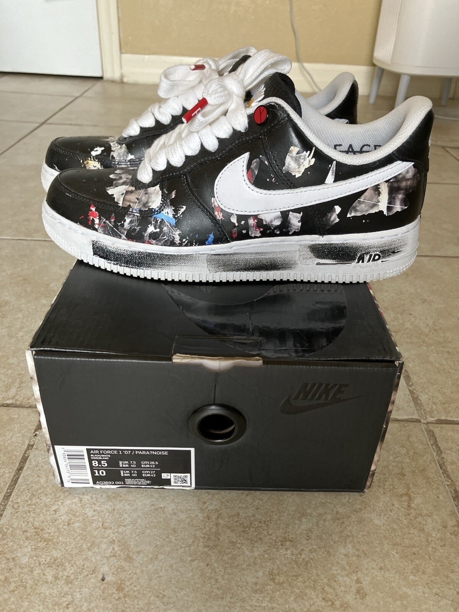 Size 8.5 - Nike G-Dragon x Air Force 1 '07 Para-Noise | eBay