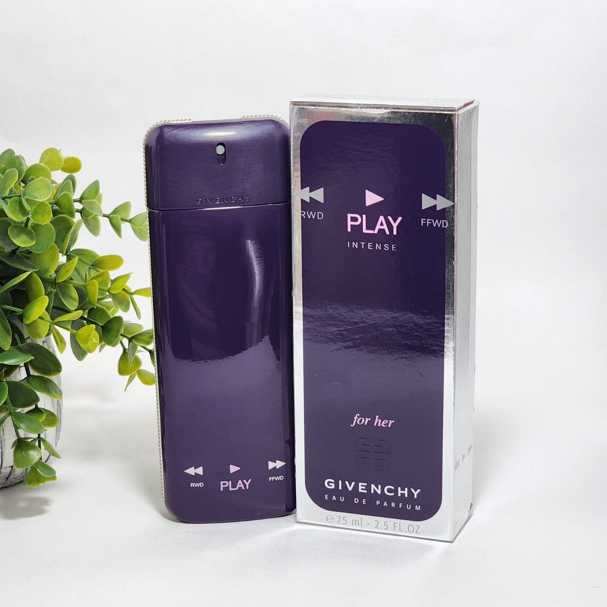 Givenchy Play Intense For Her Eau de Parfum Spray Perfume ~ 2.5 fl