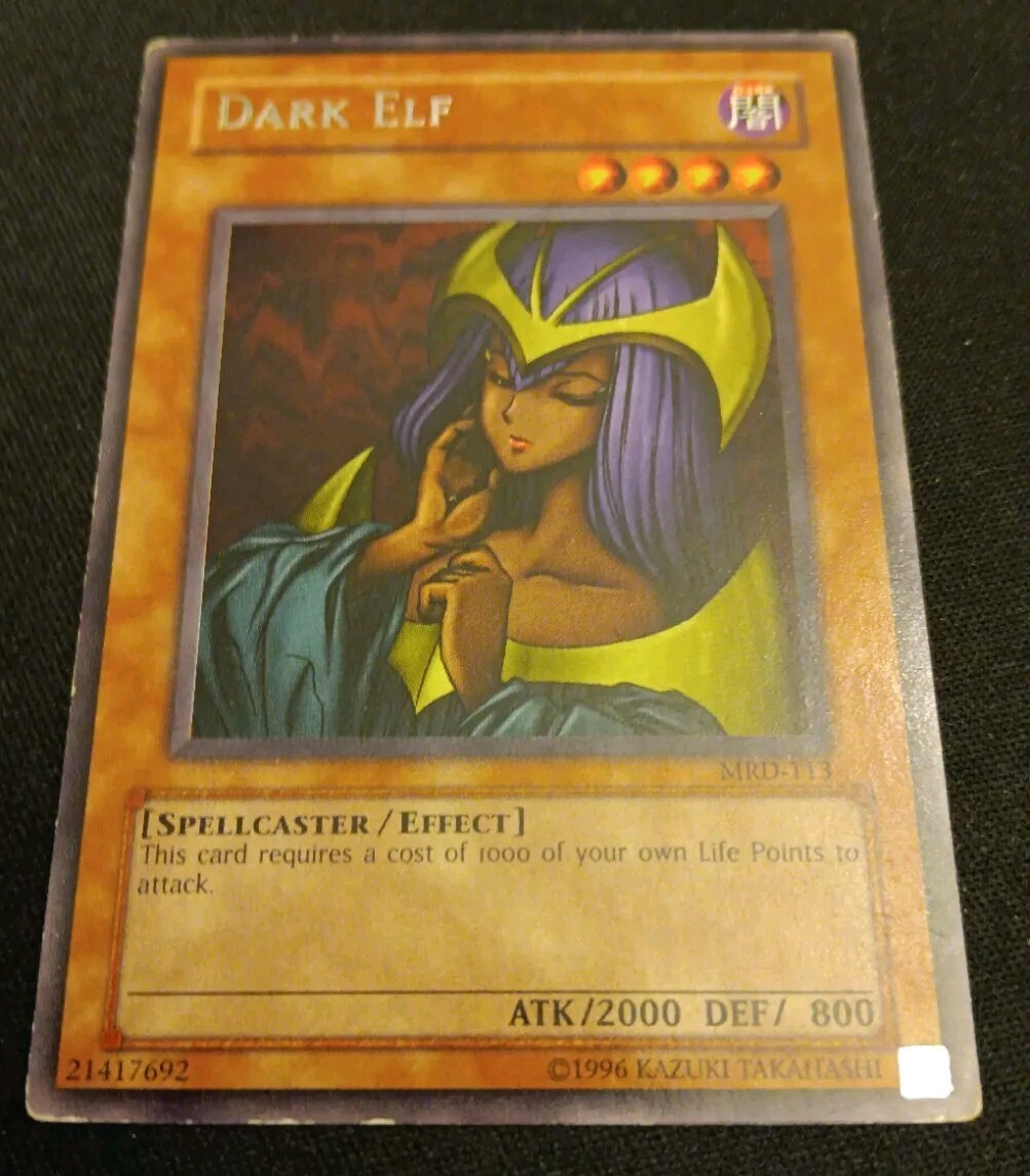 YuGiOh TCG - Dark Elf - Metal Raiders - MRD-113 - Unlimited Rare