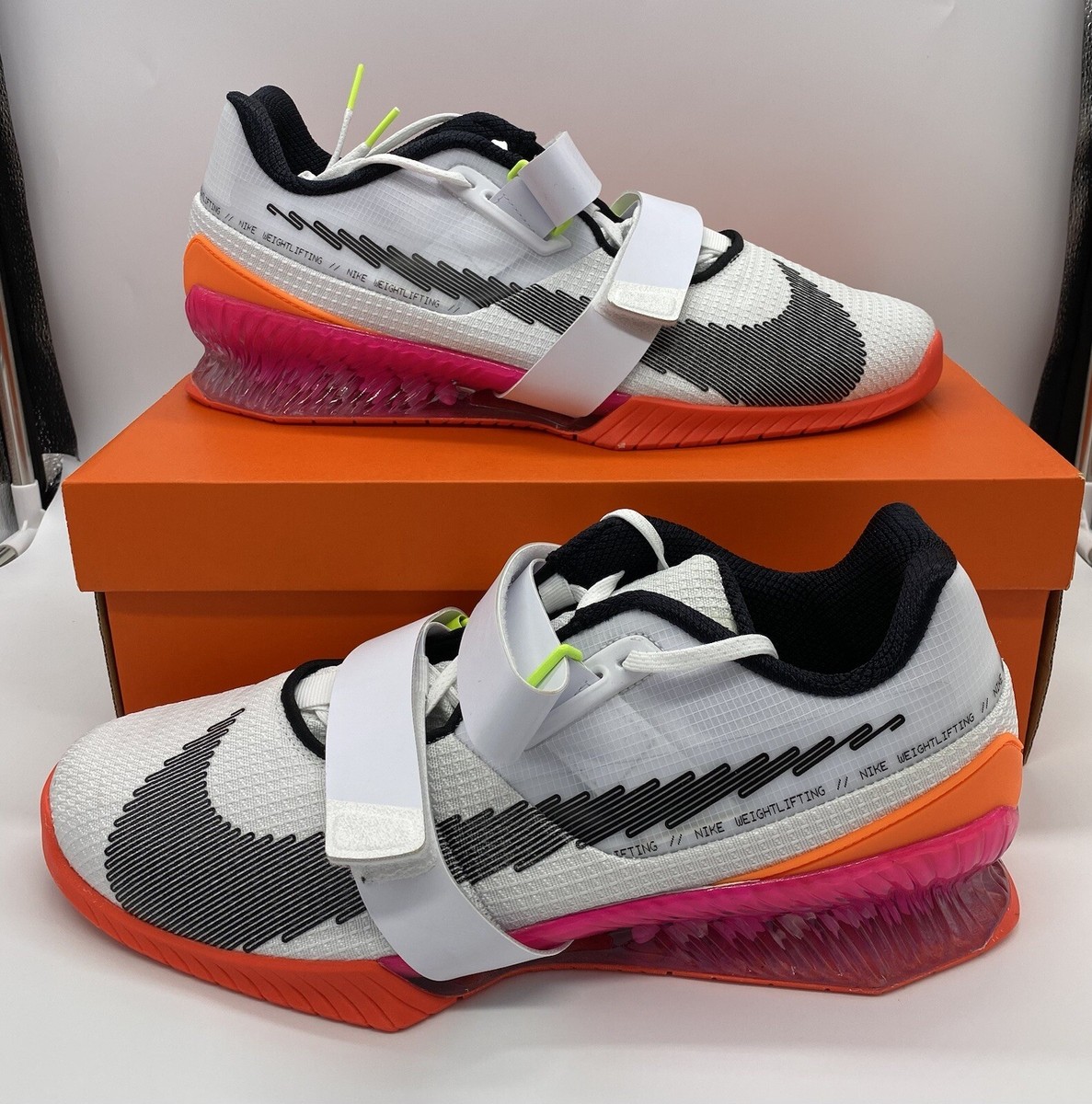 Nike Romaleos 4 SE Size 13 Rawdacious DJ4487-121 White Bright