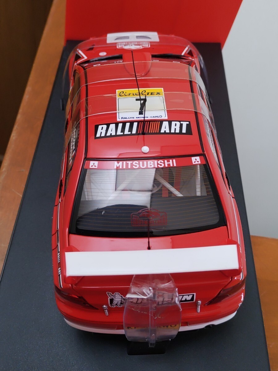 Autoart 1/18 Mitsubishi Lancer Evolution VII WRC #7 Diecast Model
