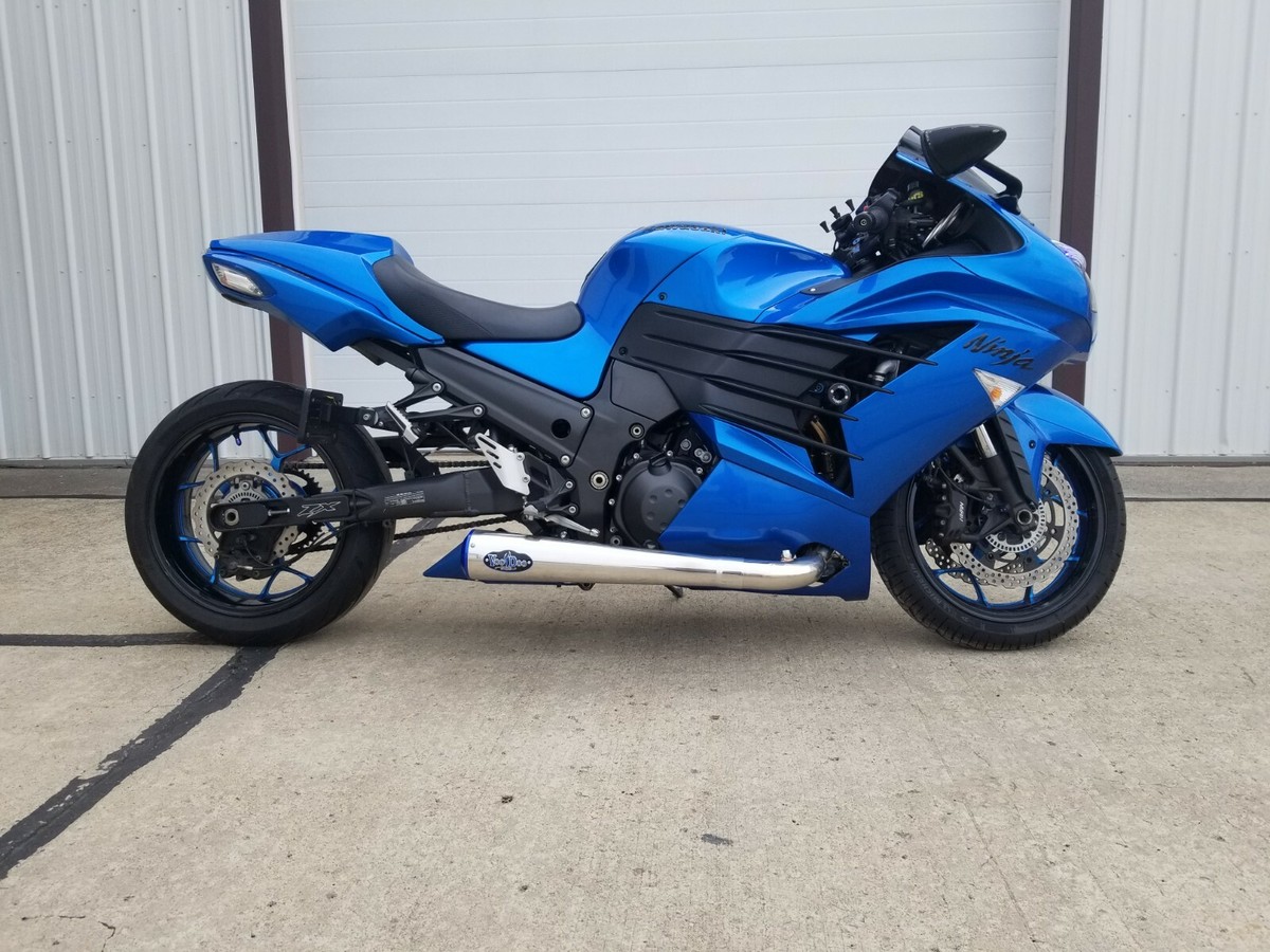 06-23 Kawasaki ZX-14 ZX14R VooDoo 4 into 1 Sidewinder Race Exhaust