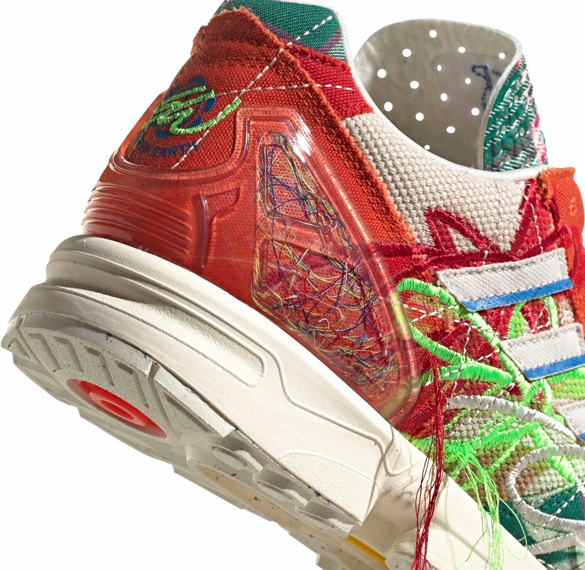 Adidas ZX 8000 Superearth x Sean Wotherspoon Off White/Blue/Red