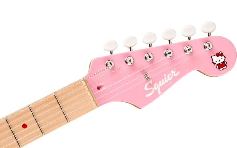 Squier by Fender Limited Edition Hello Kitty Pink Stratocaster