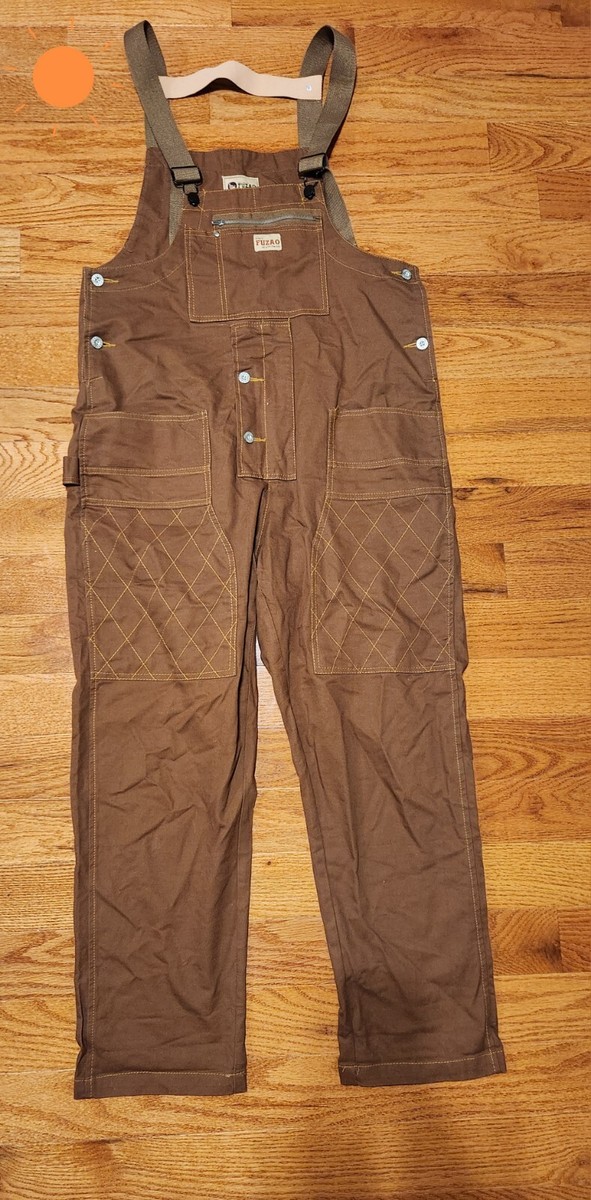 FUZAO Japan Nigel Cabourn Overalls Size Medium Brown Oversized