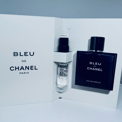 Chanel Blue De Chanel EDP & Homme Sport EDT Sample Spray 1.5m