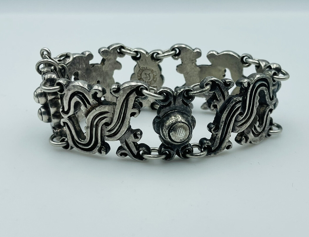 Spratling Vintage Mexican Sterling Silver Vindobonesis Hand Made