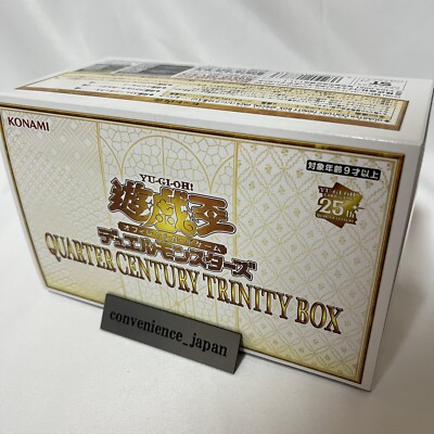 Yugioh QUARTER CENTURY TRINITY BOX Sealed Box 25th KONAMI P.U.N.K.