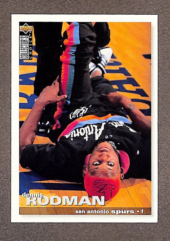 1995-96 Upper Deck Collector's Choice #10 Dennis Rodman - San