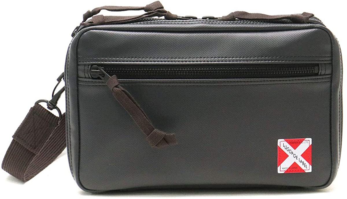 Yoshida PORTER LUGGAGE LABEL LINER SHOULDER BAG Black 951-09270