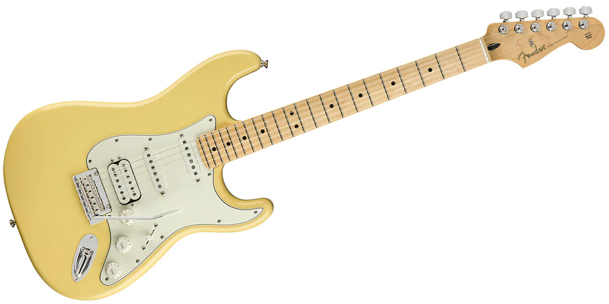 Fender Player Stratocaster HSS Maple BCR Butter Cream Electric
