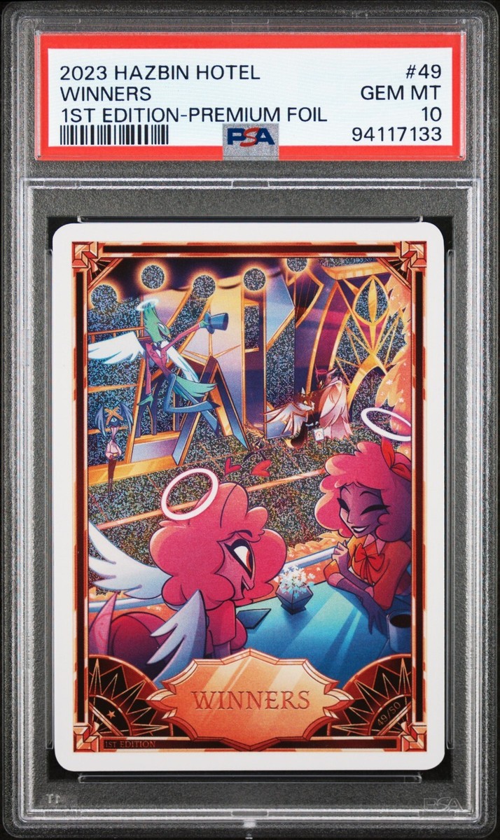 Hazbin Hotel Card - Winners 49/50 Premium FOIL - 1st Edition - PSA