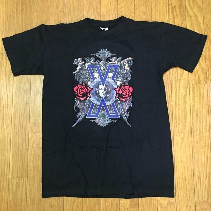 X JAPAN T-Shirt L size Violence In Jealousy Tour 1991 YOSHIKI HIDE