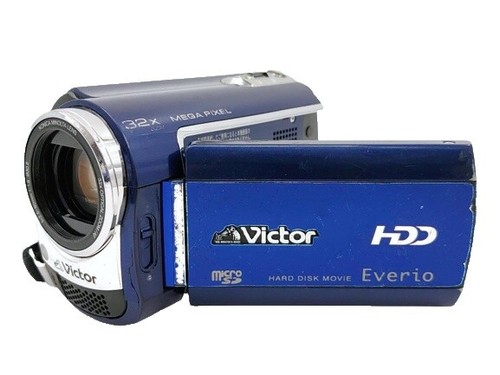 JVCKENWOOD Video Camera EVERIO 229MP GZ-E565-A32GB Royal Blue | eBay