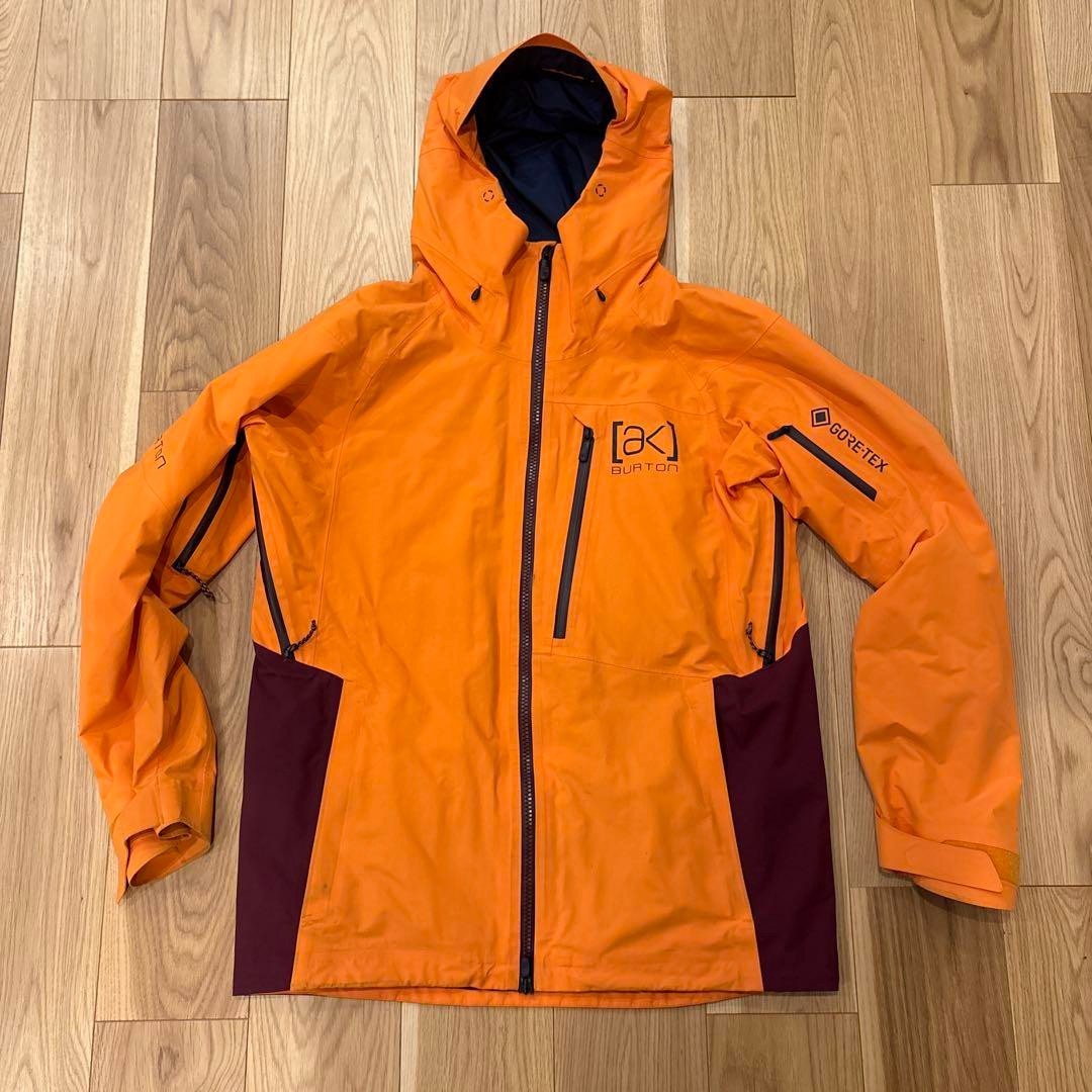 Burton [ak] GORE-TEX Cyclic Jacket Orange Size L Snowboard Ski
