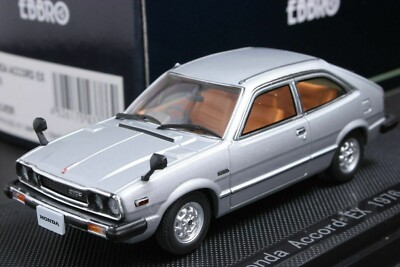 EBBRO 1:43 SCALE 1976 HONDA ACCORD EX CVCC 3-DOOR HATCHBACK DIE