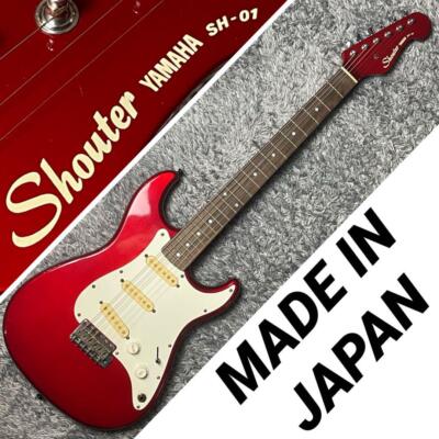 Yamaha SH-01 Stratocaster Electric Guitar Red Used Shipping From