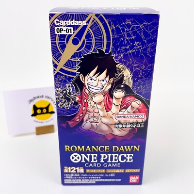 One Piece Card Game OP-01 Romance Dawn Booster Box Japanese New