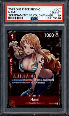 Nami - ST01-007 - PSA 10 - Winner - English - One Piece - 655 | eBay