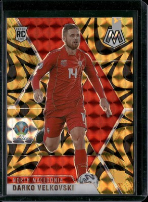 2021 Panini Mosaic UEFA EURO #59 Darko Velkovski Mosaic Reactive