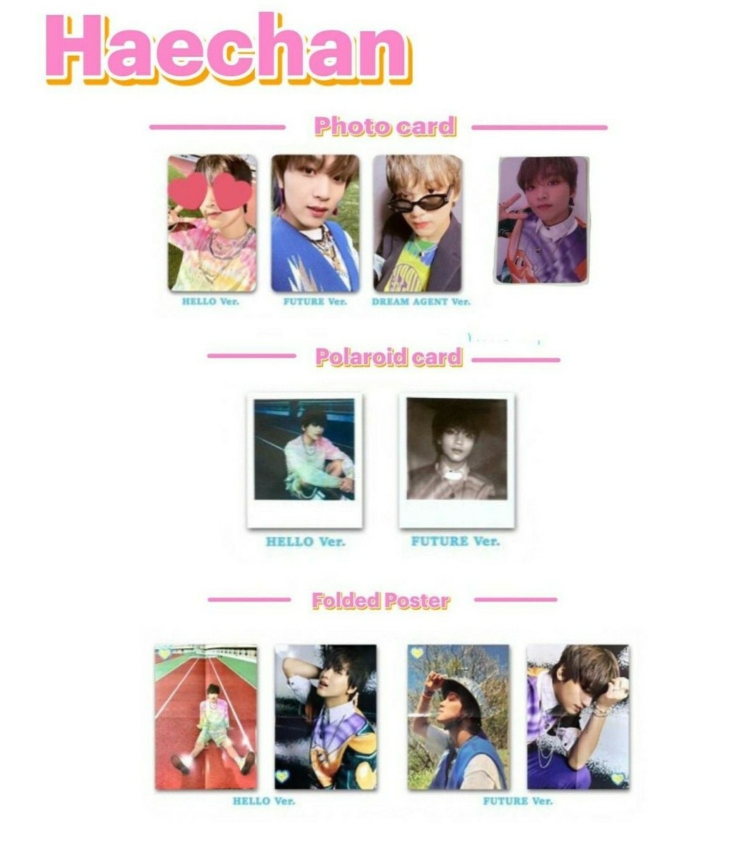 NCT DREAM Haechan Hello Future 官方照片卡照片卡haechan | eBay