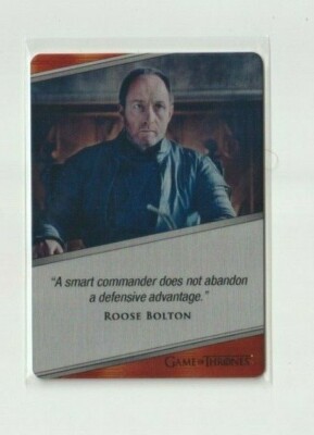 Game of Thrones Iron Anniversary Series 1 Michael McElhatton Metal