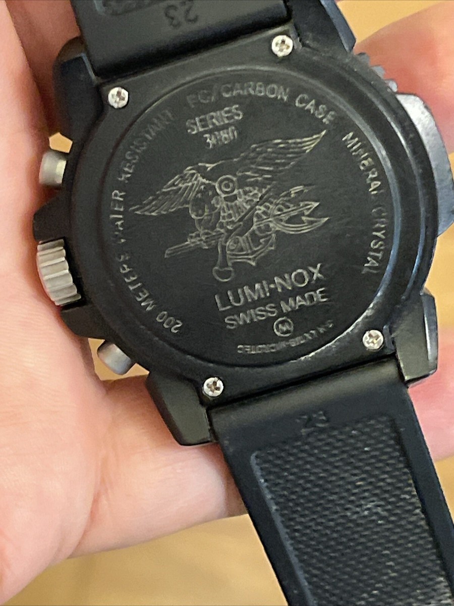 Luminox Navy Seal Colormark Chronograph 44mm Black Mens Quartz