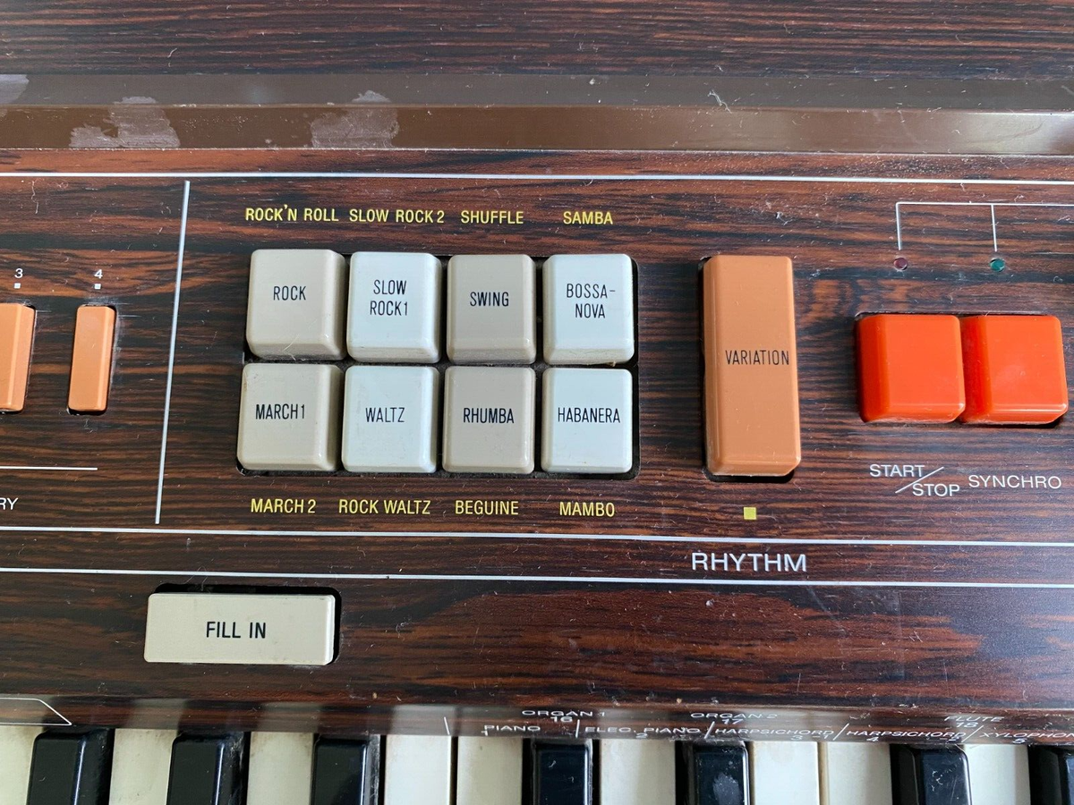 Vintage Casio Casiotone 403 Keyboard Synthesizer Synth Piano